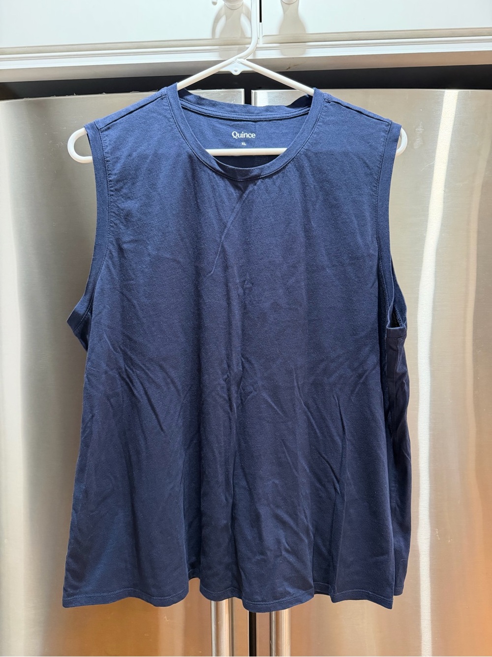 Quince Women’s Navy Sleeveless Tank Shirt